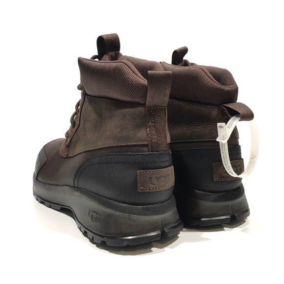 UGG Emmett Duck Boots -Waterproof Snow Boots -Stout Leather -US 10 -NEW - Picture 2 of 7